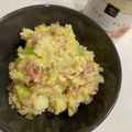 チャンドゥcook's cooksnap of when they made いぶりがっこタルタルで作る激うまポテサラ.
