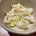 ingw's cooksnap of when they made プレ農家めし◆チンして白菜大根サラダ.