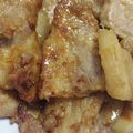 がちゃぴんママ☆'s cooksnap of when they made ボリューム満点＊豚バラブロックの生姜焼き.