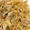 八積愛華's cooksnap of when they made ご飯がススム♡豚肉と蓮根と舞茸の甘酢炒め.