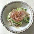 クックHX2GFD☆'s cooksnap of when they made エノキときゅうりの中華おかか和え.