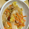 ゆず:P's cooksnap of when they made ■たっぷり白菜と油揚げの煮物■.