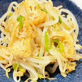 y_u♡'s cooksnap of when they made 簡単！もやしと油揚げの中華風ナムル★.