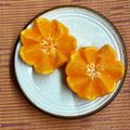 島子☆'s cooksnap of when they made みかんで お花(*´╰╯`๓)♬.