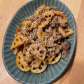 はたらくママ's cooksnap of when they made 蓮根と豚バラのうま辛炒め.