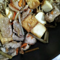 yikar1's cooksnap of when they made 節約うまっ＊豚肉と厚揚げのきんぴらごぼう.