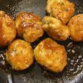 kokoli's cooksnap of when they made 鶏つくねの甘辛照り焼き.