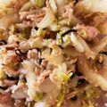 クック船長900's cooksnap of when they made 白菜の塩昆布和え.