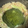 ペコポコBOX's cooksnap of when they made 丸ごとブロッコリーごはん.