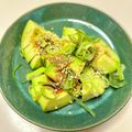 azbjbn's cooksnap of when they made よだれアボカド.