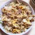 クックQT23CK☆'s cooksnap of when they made 豚こまとキャベたまのうま炒め.