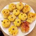 虎とん子's cooksnap of when they made ハロウィン用♪カボチャ風スイートポテト.