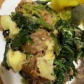 ポメちょん's cooksnap of when they made 鯖缶とほうれん草のチーズ焼き.