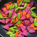 牛乳を何よりも愛する's cooksnap of when they made 紅くるり大根とブロッコリーの温野菜.
