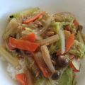 akilala's cooksnap of when they made 白菜とツナの簡単＆節約♪中華丼.