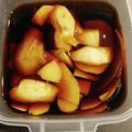 シルバニアF's cooksnap of when they made 蕪の皮のパリポリ醬油漬け.