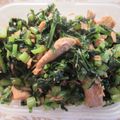 トムラウシ's cooksnap of when they made 大根葉の炒め物.