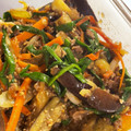 mame012's cooksnap of when they made 茄子と挽き肉の味噌炒め.