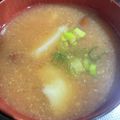 わたるんママ's cooksnap of when they made なめことジャガイモのみそ汁♪美味しいよ♪.