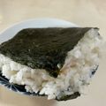 papikun's cooksnap of when they made 【おにぎらず】明太チーズ【簡単】.