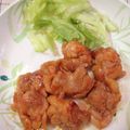 とみぃ11's cooksnap of when they made 鶏もも肉のスパイシーチキン.
