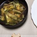 mahorou's cooksnap of when they made 白だしで簡単。カニカマえのき豆腐のスープ.