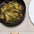 mahorou's cooksnap of when they made 白だしで簡単。カニカマえのき豆腐のスープ.