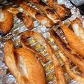 ゆきんこゆっきぃ's cooksnap of when they made 魚焼きグリルで♪鮭ハラスの美味しい焼き方.