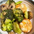 ベルちゃんパンケーキ's cooksnap of when they made えびとブロッコリーのニンニク炒め.