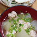 2児ママみきてぃ's cooksnap of when they made 簡単！冬瓜と鳥ひき肉だんごの和風スープ.