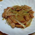 55才のおじさん's cooksnap of when they made ウィンナーと玉ねぎのオイスター炒め.