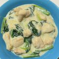 y_u♡'s cooksnap of when they made 簡単美味い♡鶏胸肉と小松菜のクリーム煮♡.