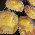 karingo425's cooksnap of when they made 餃子の皮★簡単★材料4つのみエッグタルト.