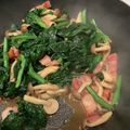 chou*'s cooksnap of when they made 定番！ホーレン草とベーコンのバター炒め.