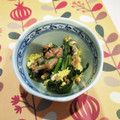 かなまゆりゅうそう's cooksnap of when they made 卵で美味しく❤ かぶの葉とツナの炒めもの.