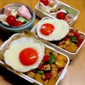 ルぴあ's cooksnap of when they made 黄身がキレイな目玉焼き★お弁当にも！.