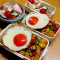 ルぴあ's cooksnap of when they made 黄身がキレイな目玉焼き★お弁当にも！.