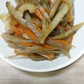 くみことムック's cooksnap of when they made きんぴらごぼう【入院食⑱夕/温副菜】.