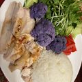 だりちな's cooksnap of when they made 簡単現地レシピ♥️本格カオマンガイ♥️.
