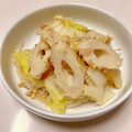 azbjbn's cooksnap of when they made 簡単副菜♡白菜とちくわの白だし煮.