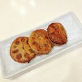 クックEBXFTK☆'s cooksnap of when they made レンコンはさみ焼き.