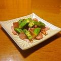 まりみぃ's cooksnap of when they made おくらとベーコンのガーリック炒め.