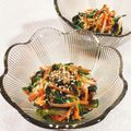 みぽぽ37's cooksnap of when they made ほうれん草とツナとにんじんのサラダ.