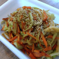 えーあー's cooksnap of when they made ハヤトウリの炒め煮（きんぴら風）.