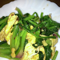 コバミツ's cooksnap of when they made ほうれん草のおかか卵炒め.