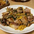 匡史さん's cooksnap of when they made 簡単！鶏もも肉の鶏たま大葉オイスター炒め.