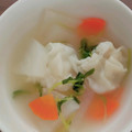 hiro1616's cooksnap of when they made 茨城野菜の水ぎょうざスープ.