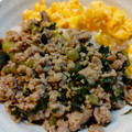 りいこりんご's cooksnap of when they made めちゃウマ！★野沢菜とひき肉の炒め物★.