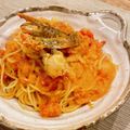あずみーん's cooksnap of when they made 激うま♡ワタリガニのトマトクリームパスタ.