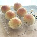 キンプリ's cooksnap of when they made 胡麻プチパン　チーズIN.